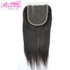 [Berrys Fashion] Lace Closure 3 part 5x5 Brazilian Straight Hair