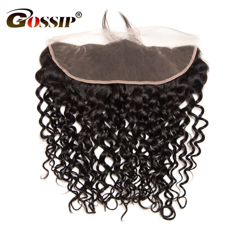 Water Wave Pre Plucked Frontal 100% Human Hair