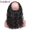 Brazilian Body Wave Pre Plucked 360 Lace Frontal with Baby Hair