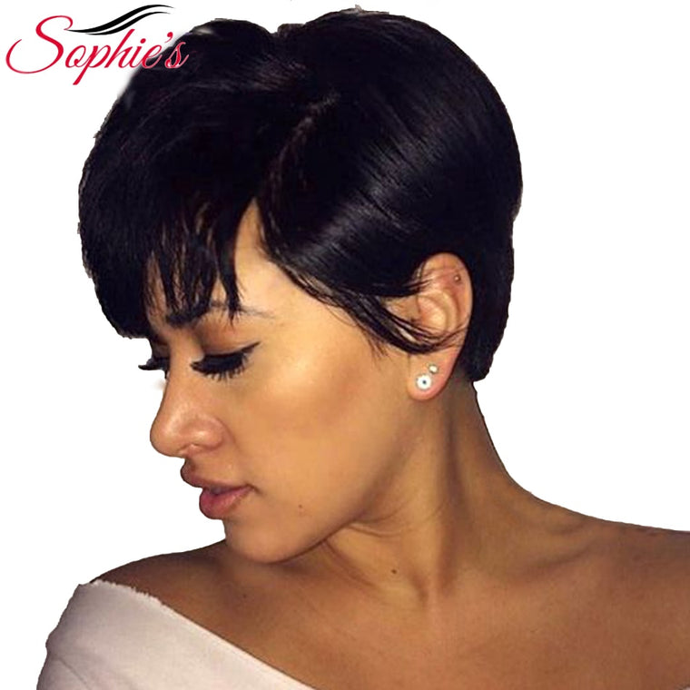 Sophie's Short Bob Wigs For Black Women