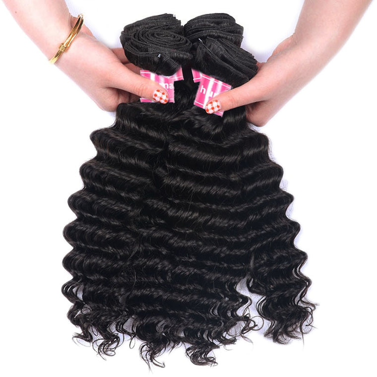 Deep Wave Bundles Brazilian Hair Weav