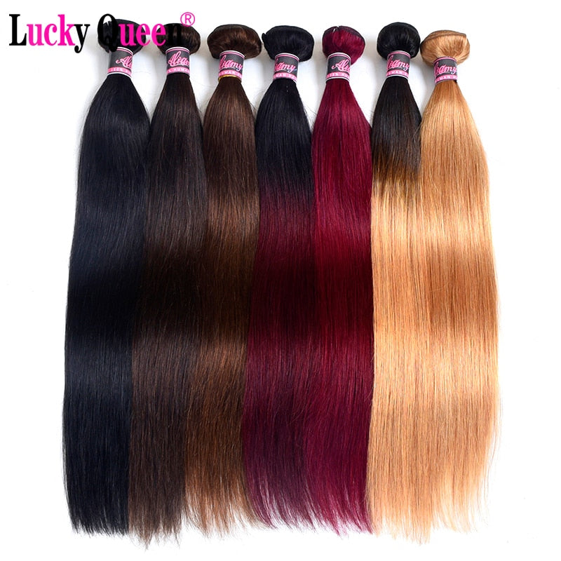 Lucky Queen Brazilian Straight Hair Weave