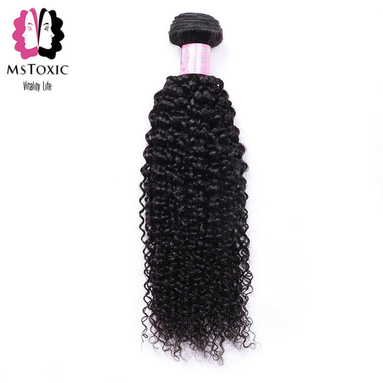 Afro Kinky Curly Brazilian Hair Weave Bundles 100% Human Hair