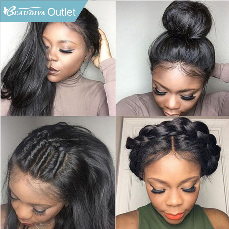 360 Lace Frontal Wig With Baby Hair 100% Human Hair